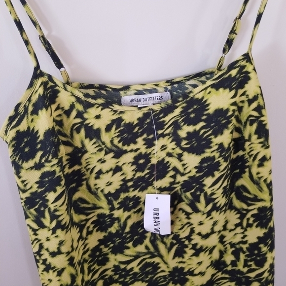 NWT Urban Outfitters Modern Sundress Floral Abstract Dress - Picture 10 of 10